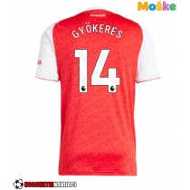 Moške Nogometnih dresov Arsenal Viktor Gyokeres #14 Domači 2025-26 Kratki rokavi